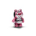 Σύμβολο ασ. 925 με ροζ και μαύρο σμάλτο, Disney Lotso