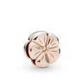 Κλιπ Pandora Reflexions, 14K rose gold-plated, λουλούδι