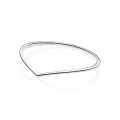 Bangle ασ.925, wishbone