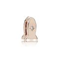 Κλιπ 14K rose gold-plated, PANDORA Reflexions, διαστημόπλοιο