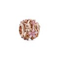 Σύμβολο 14K rose gold-plated με σμάλτο, μαργαρίτα