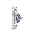 Δαχτυλίδι ασ. 925 με κυβική ζιρκόνια, Disney Cinderella, τιάρα κολοκύθα