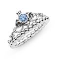 Δαχτυλίδι ασ. 925 με κυβική ζιρκόνια, Disney Cinderella, τιάρα κολοκύθα