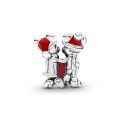 Σύμβολο ασ. 925 με σμάλτο, Disney Mickey & Minnie, δωράκι