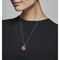 Κολιέ, καρδιές 14K rose gold-plated