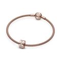 Κλιπ 14K rose gold-plated με κυβική ζιρκόνια