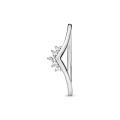 Δαχτυλίδι ασ. 925 με διαφ. κυβ. ζιρκόνια, τιάρα wishbone
