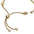 Βραχιόλι bangle  με επίστρωση χρυσού 14Κ με κυβ. ζιρκόνια