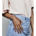 Βραχιόλι bangle ασ. 925 με κυβ. ζιρκόνια