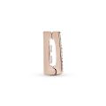 Σύμβολο κλιπ 14K rose gold-plated με κυβική ζιρκόνια, PANDORA Reflexions