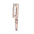 Σύμβολο κλιπ 14K rose gold-plated, PANDORA Reflexions, κρεμαστή καρδιά