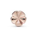 Κλιπ Pandora Reflexions, 14K rose gold-plated, λουλούδι
