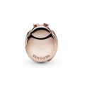 Κλιπ Pandora Reflexions, 14K rose gold-plated με κυβ. ζιρκόνια, κρύσταλλα & σμαλτο, πασχαλίτσα
