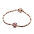 Σύμβολο 14K rose gold-plated με σμάλτο, μαργαρίτα