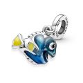 Κρεμαστό ασ. 925 με πολύχρωμο σμάλτο, Disney Pixar Dory