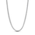 Choker ασ. 925 με διάφανη κυβική ζιρκόνια & κυλιόμενο κούμπωμα