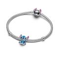Σύμβολο ασ. 925 με πολύχρωμο σμάλτο, Disney Stitch