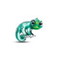 Σύμβολο ασ. 925 με σμάλτο που αλλάζει χρώμα, Disney Tangled Pascal