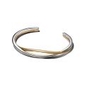 Ανοιχτό bangle ασ. 925 και επίστρωση χρυσού 14Κ
