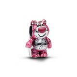 Σύμβολο ασ. 925 με ροζ και μαύρο σμάλτο, Disney Lotso