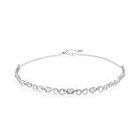 Choker με κυβ. ζιρκόνια, πολυέλαιος