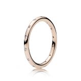 Δαχτυλίδι 14K rose gold-plated με κυβική ζιρκόνια