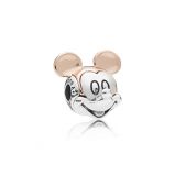 Σύμβολο 14K rose gold-plated, Disney Mickey ESSENCE COLLECTION