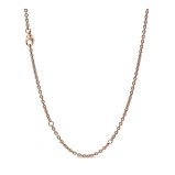 Αλυσίδα λαιμού, 14K rose gold-plated