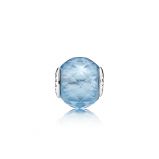 Σύμβολο ασ. 925 με faceted μπλε κρύσταλλο, Φιλία Essence Collect