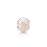 Σύμβολο ασ.925 με ανοιχτό ροζ σμάλτο, Ευτυχία Essence Collection