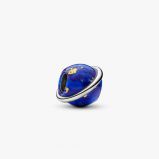 Σύμβολο με επίστρωση πλατίνας με όψεις lapis lazuli, πλανήτης