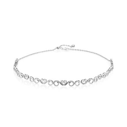 Choker με κυβ. ζιρκόνια, πολυέλαιος
