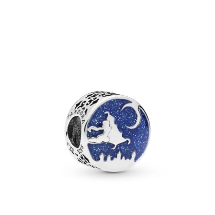 Σύμβολο ασ. 925 με μπλέ σμάλτο, Disney Aladdin and Jasmine