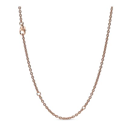 Αλυσίδα λαιμού, 14K rose gold-plated