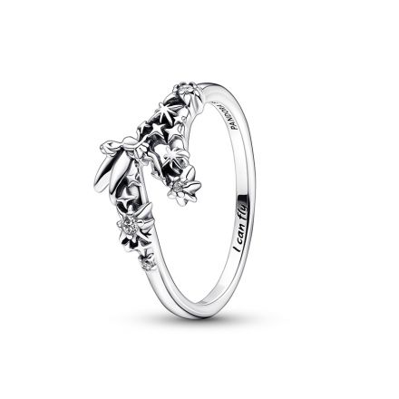 Δαχτυλίδι ασ. 925 με κυβική ζιρκόνια, Disney Tinkerbell