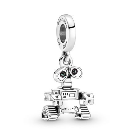 Κρεμαστό ασ. 925 με glitter & πολύχρωμο σμάλτο, Disney Pixar Wall-E