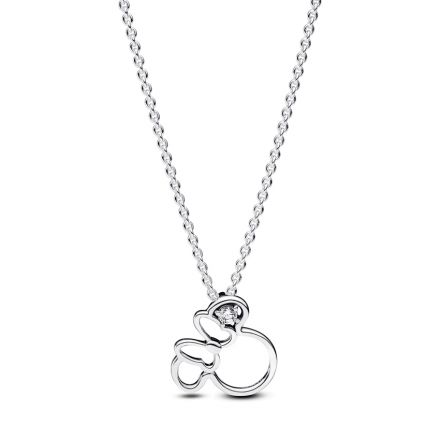 Κολιέ ασ. 925 με κυβ. ζιρκόνια, Disney Minnie Mouse