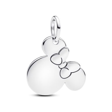 Κρεμαστό σύμβολο ασ. 925, χαρασσόμενο, Disney Minnie Mouse